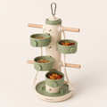 Vezlorapets™ FeatherQuest Bird Foraging Tower — Rotating Enrichment Toy