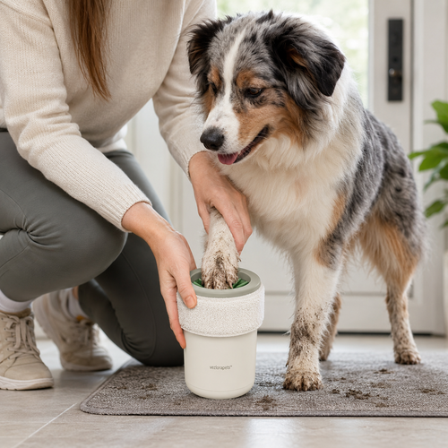 Vezlorapets™ CleanStep 2-in-1 Dog Paw Washer & Drying Sleeve