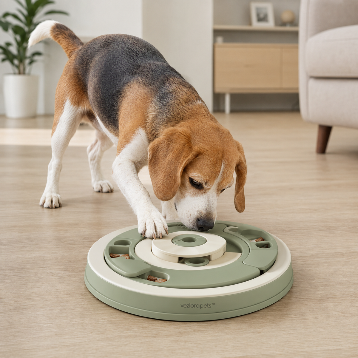 Vezlorapets™ Orbit Treat Puzzle — Interactive Slow Feeder for Dogs & Cats